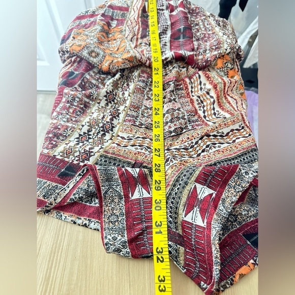 NWT Anthropologie Bishop + Young Desert Boho Print Halter Romper Multicolor Sz S - Picture 10 of 11